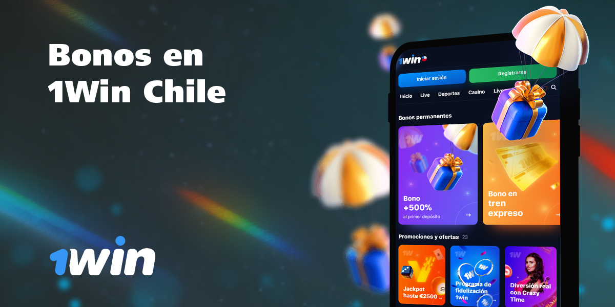 Qué bonos están disponibles para los usuarios de la app móvil de 1Win desde Chile
