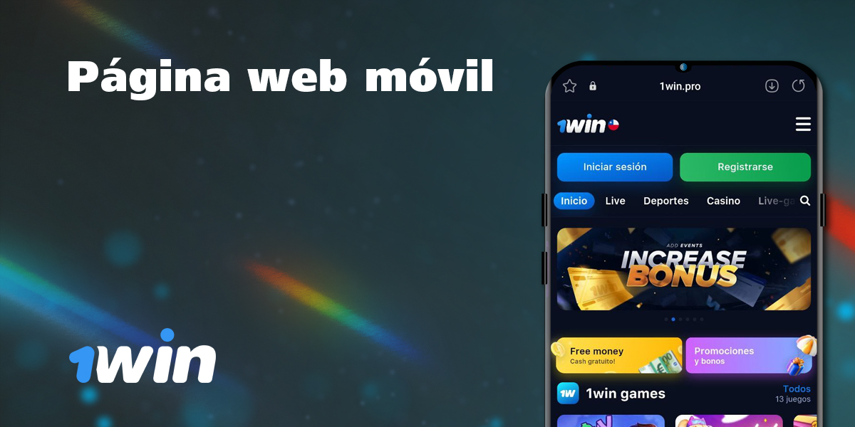 Cómo empezar a apostar y jugar al casino online con la versión móvil de la web 1Win 
