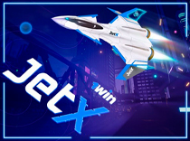 Logotipo del juego JetX de 1win