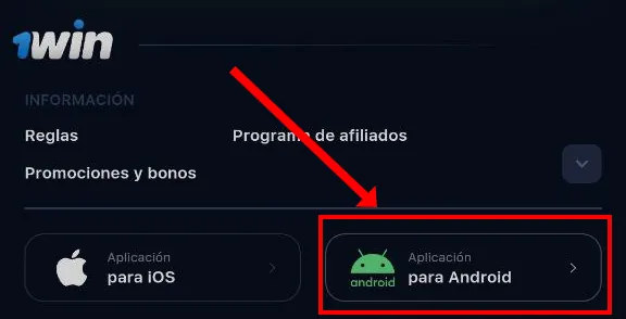 aplicativo section