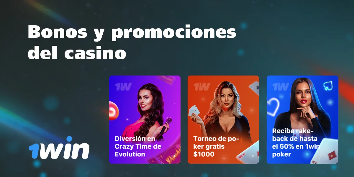 Lista de bonos de disponibles para los aficionados al casino