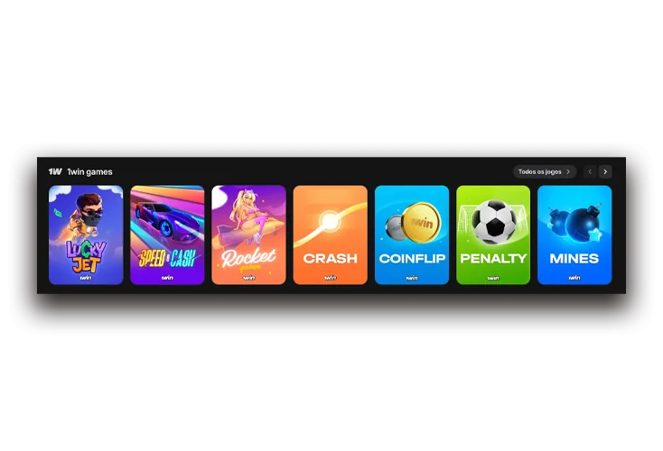 Selección del juego adecuado del proveedor 1win