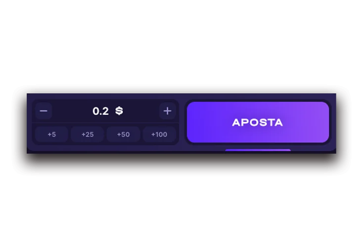 Selección del importe de la apuesta antes del juego