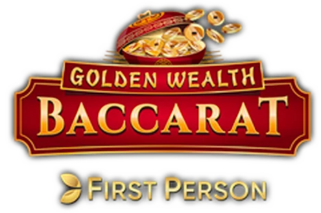 Logotipo del juego de casino en vivo Baccarat
