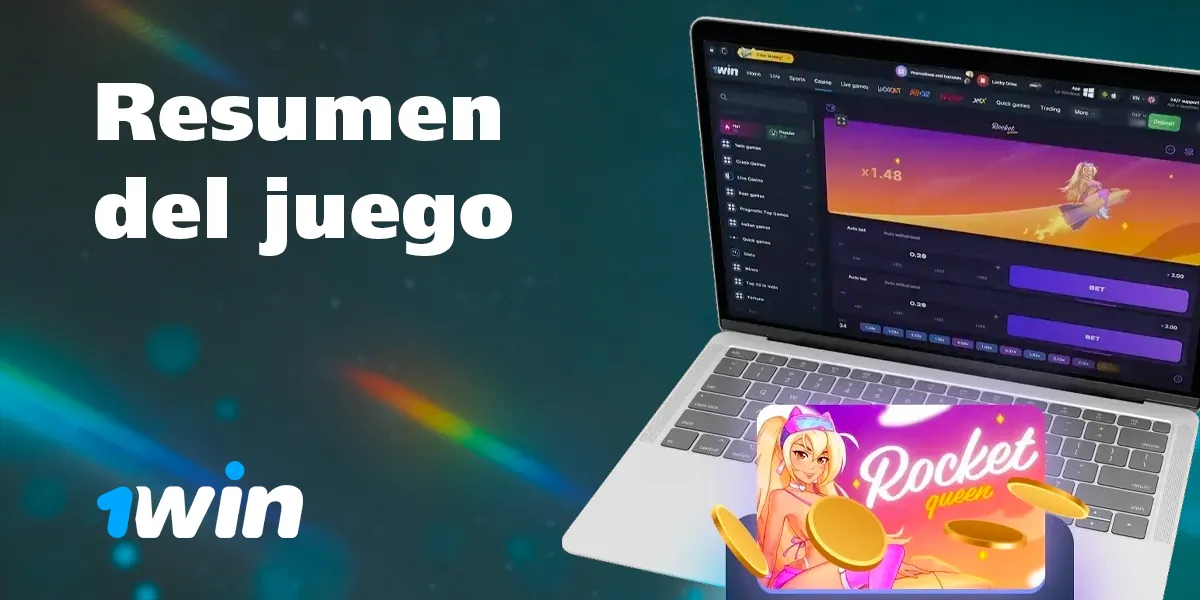 Reseña del juego Rocket Queen de 1win