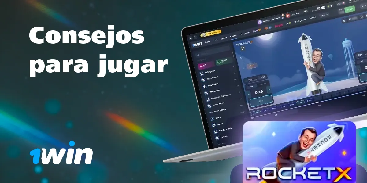 Consejos para jugar a Rocket X en el sitio web del casino