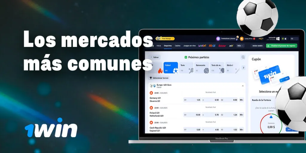 Los mercados deportivos más populares.